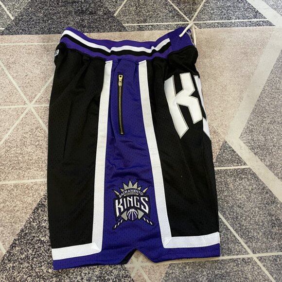 Sacramento Kings Black Basketball Shorts - Picture 4 of 6